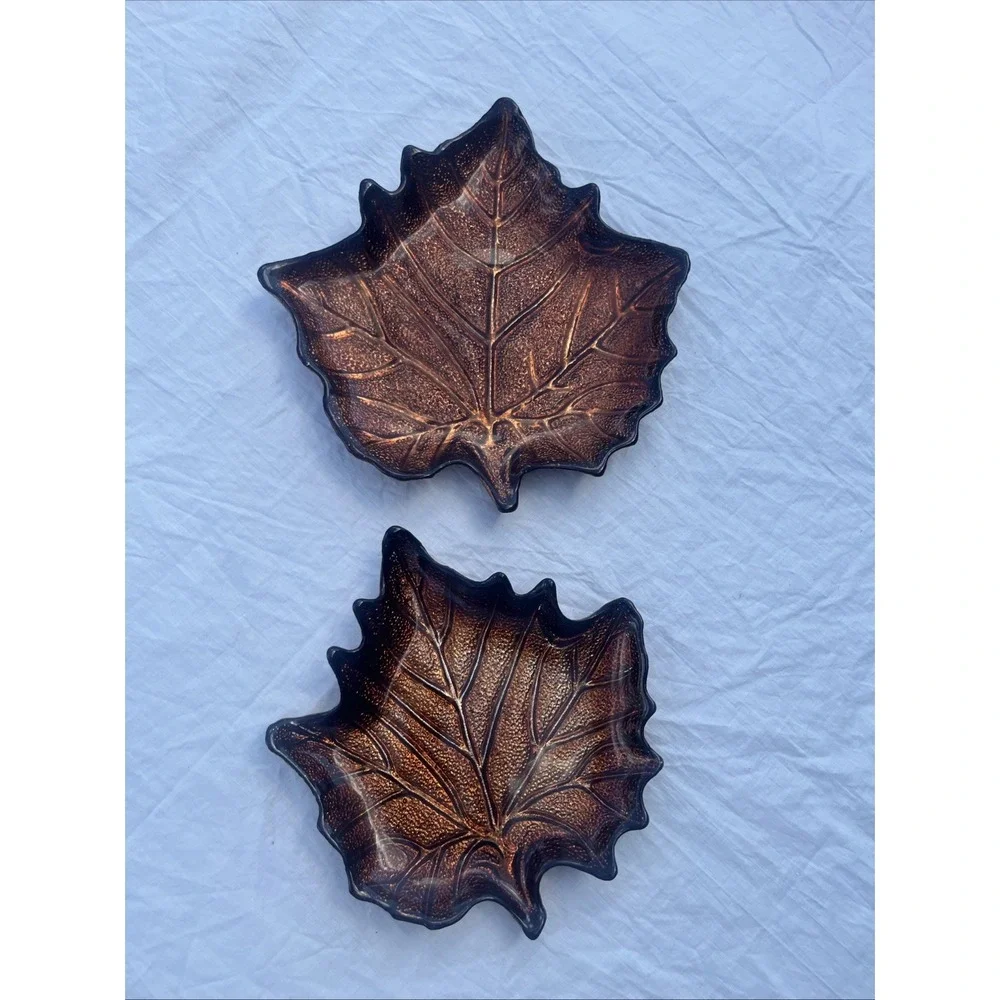 Fall Leaves Dish Beautifully Crafted Ceramic